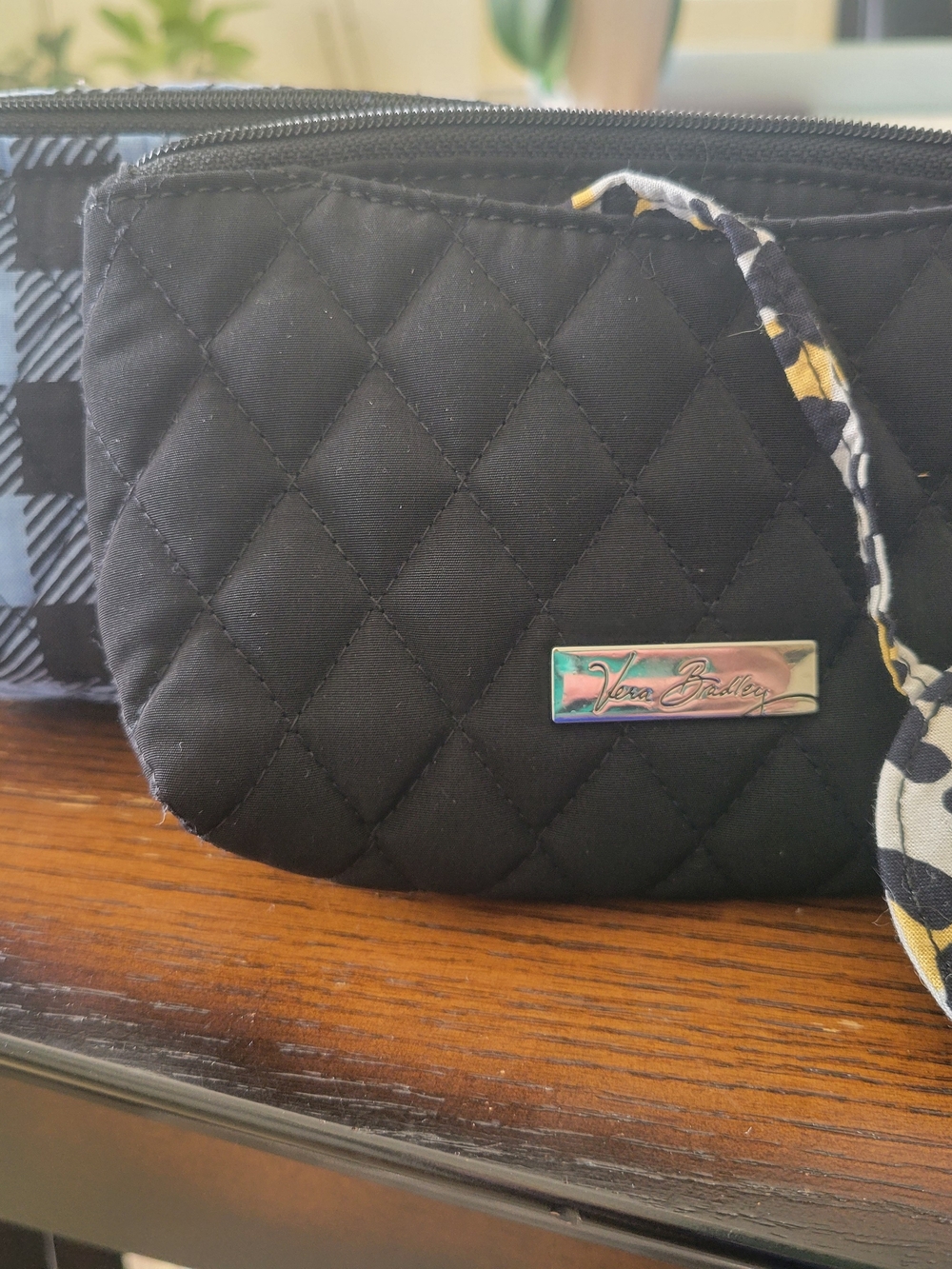 Vera Bradley Bundle Of 2 Makeup Bags